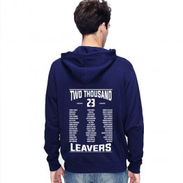New Leavers Hoodie style 3 column style Hoodie with names inside 